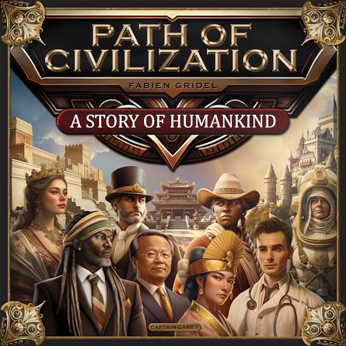 Captain Games Path of Civilisation Board Game (CAPGPOCBEN)