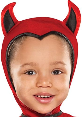 amscan Little Red Devil Costume - Age 3-4 Years