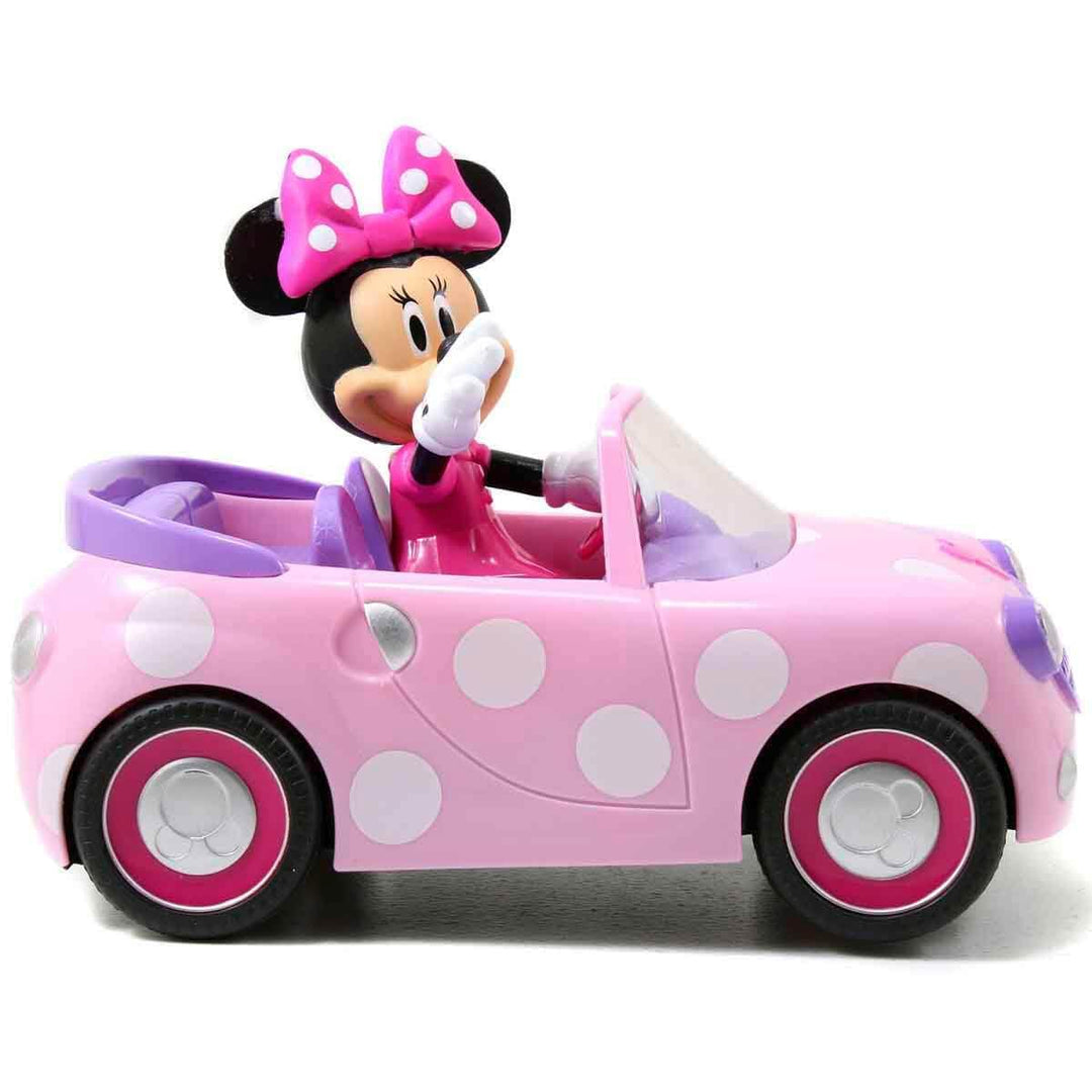 Simba Minnie Mouse Remote Control Roadster - Pink 1:24 Scale Vehicle for Kids