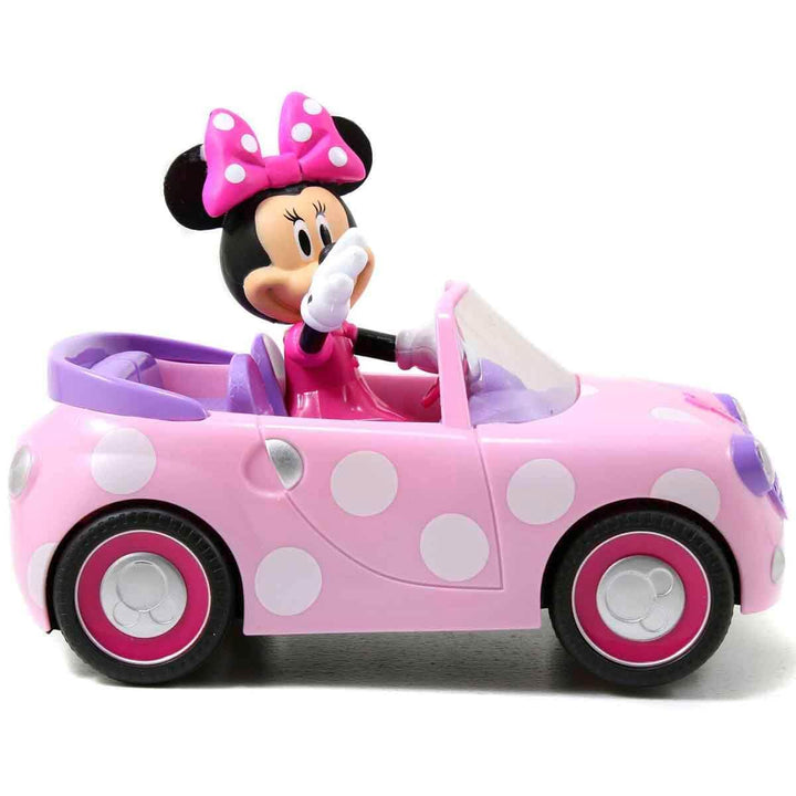 Simba Minnie Mouse Remote Control Roadster - Pink 1:24 Scale Vehicle for Kids