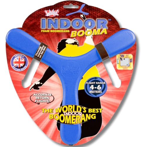 Wicked Vision - Indoor Foam Boomerang Booma Flying Sports Toy (WKIND)