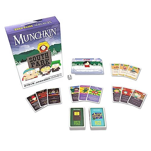 USAOPOLY Munchkin South Park | Kartenspiel mit South Park-Charakteren | Basierend