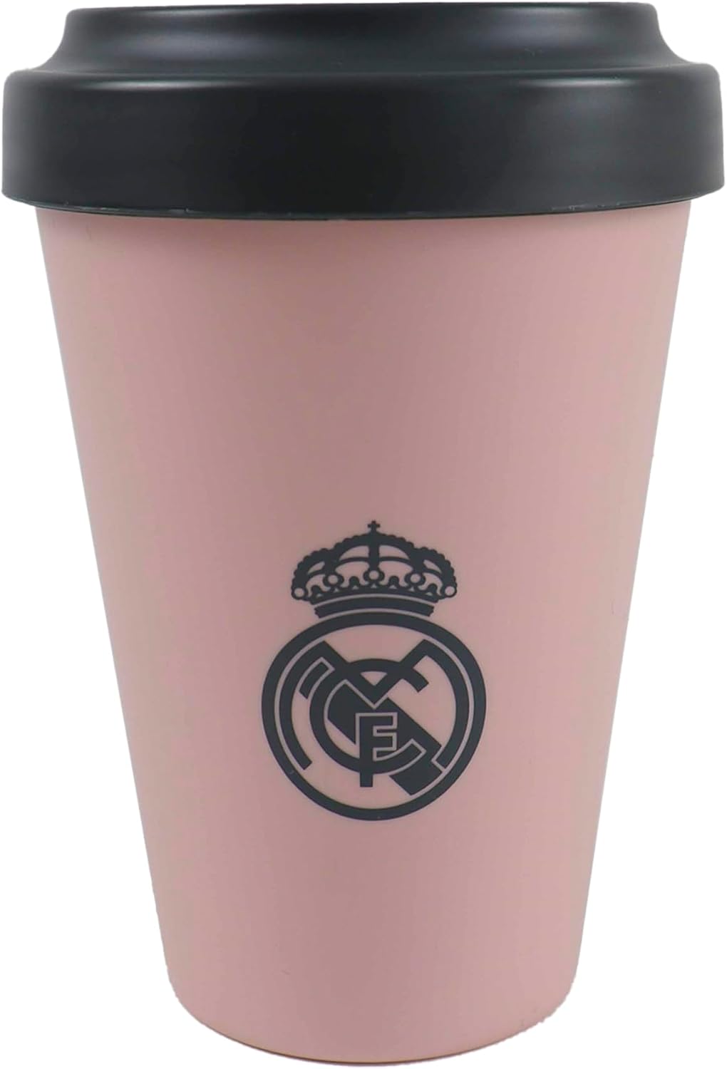 CYP BRANDS - Real Madrid Tumbler with Lid, 400ml, Pink, Official Licensed Product