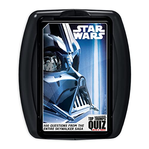 Star Wars Top Trumps Quizspiel, englische Ausgabe. Kämpfe darum, wer der Beste ist
