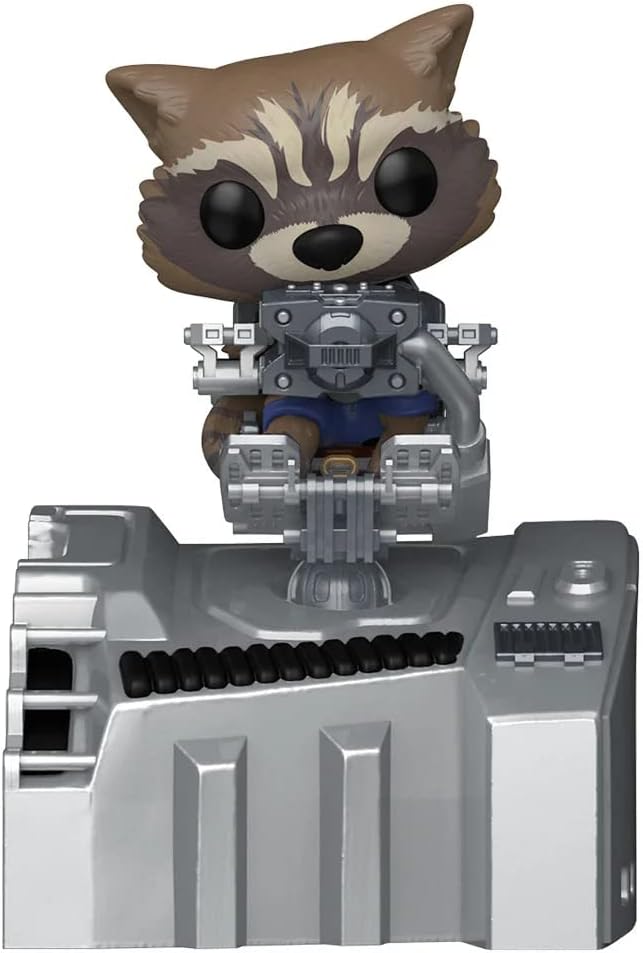 Funko Pop! Marvel Avengers: Infinity War - Rocket Raccoon Vinyl Figure in Guardians Ship Diorama Deluxe (63211)