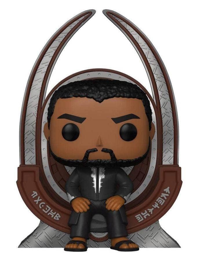 Funko Pop! Deluxe Marvel: Black Panther Legacy S1 - T'Challa on Throne Vinyl Figure (Special Edition) #1113