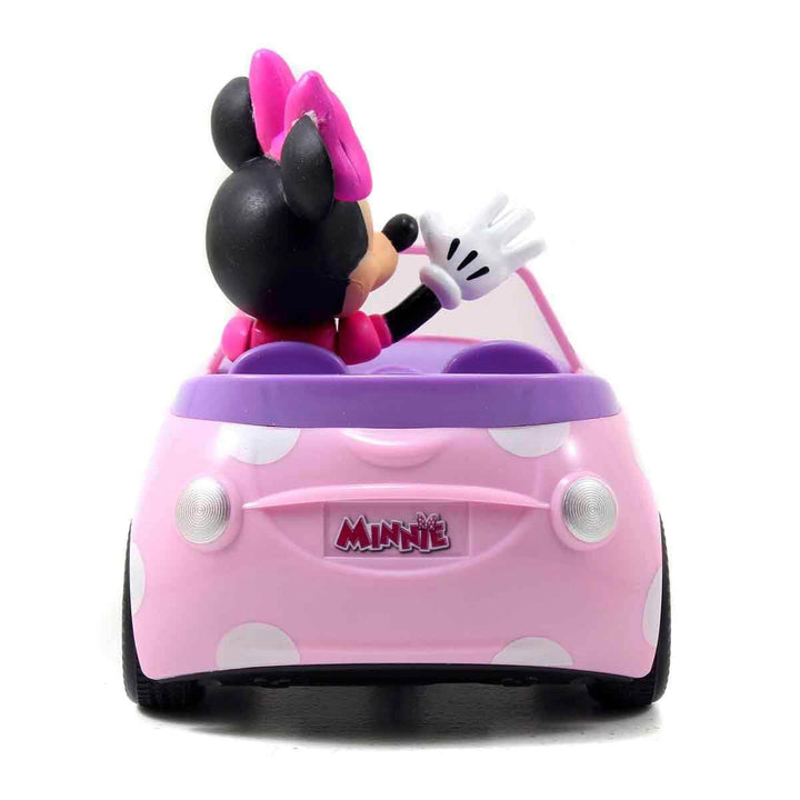 Simba Minnie Mouse Remote Control Roadster - Pink 1:24 Scale Vehicle for Kids