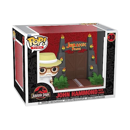 Funko Jurassic Park POP Vinyl Figure | John Hammond with Gates