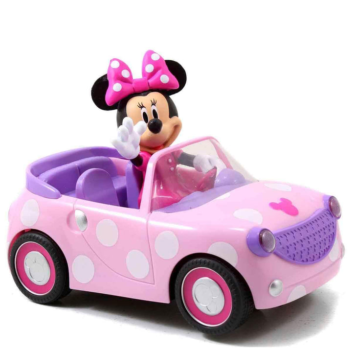 Simba Minnie Mouse Remote Control Roadster - Pink 1:24 Scale Vehicle for Kids