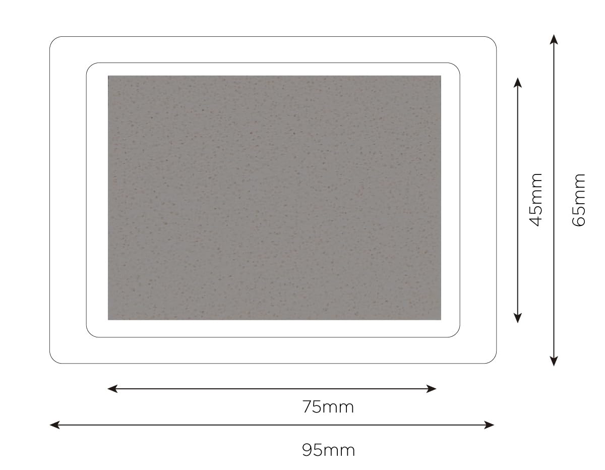 Tsukineko VersaCraft Ink Pad - Pigment Based, Slow Drying Ink for Embossing | White 2