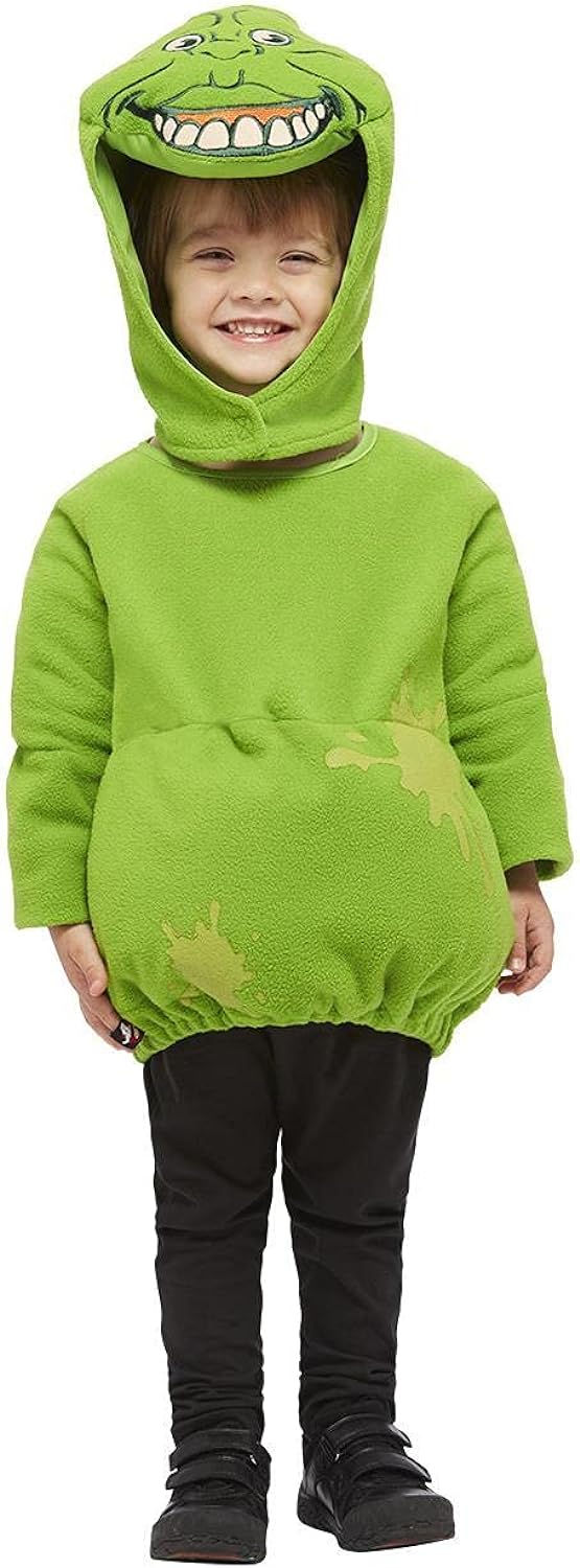 Smiffys Ghostbusters Slimer Costume - Unisex Kids (52561T1)