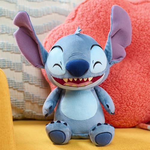 Just Play Disney Stitch Crack Me Up Stitch Plush Toy - 11 Inch Soft Stuffed Animal for Kids