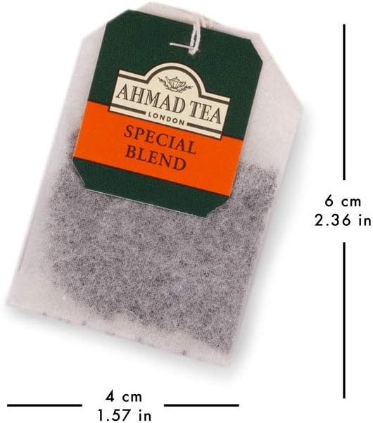Ahmad Tea Special Blend Black Tea - 100 Individually Tagged Teabags