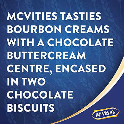 McVitie's Tasties Bourbon Creams Biscuits 300 g (Pack of 1)