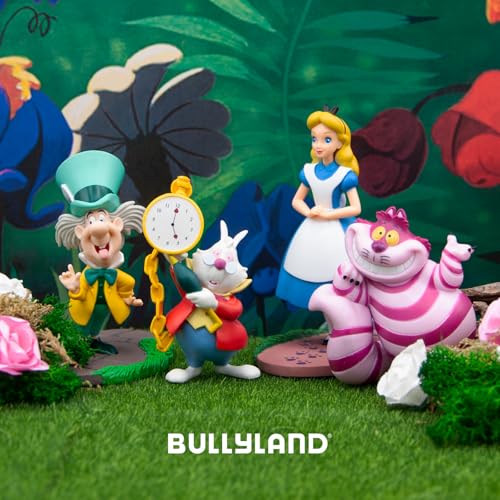 Bullyland 11401 Spielfigur, Walt Disney Alice im Wunderland, Grinsekatze, ca