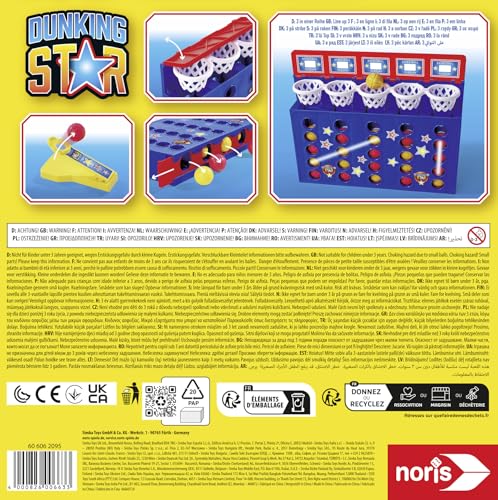 Noris Dunking Star - The Fast Throwing and Skill Game for the Whole Family
