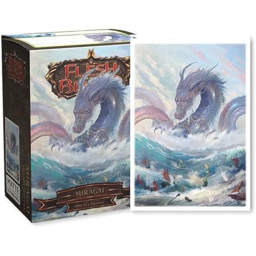 Dragon Shield-Hüllen – Flesh and Blood: Miragai 100 CT – MTG-Kartenhüllen sind glatt und robust