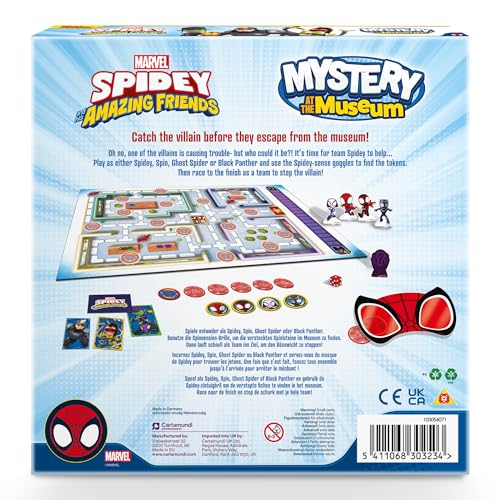 Disney Spidey and Friends Mystery at the Museum Board Game 8