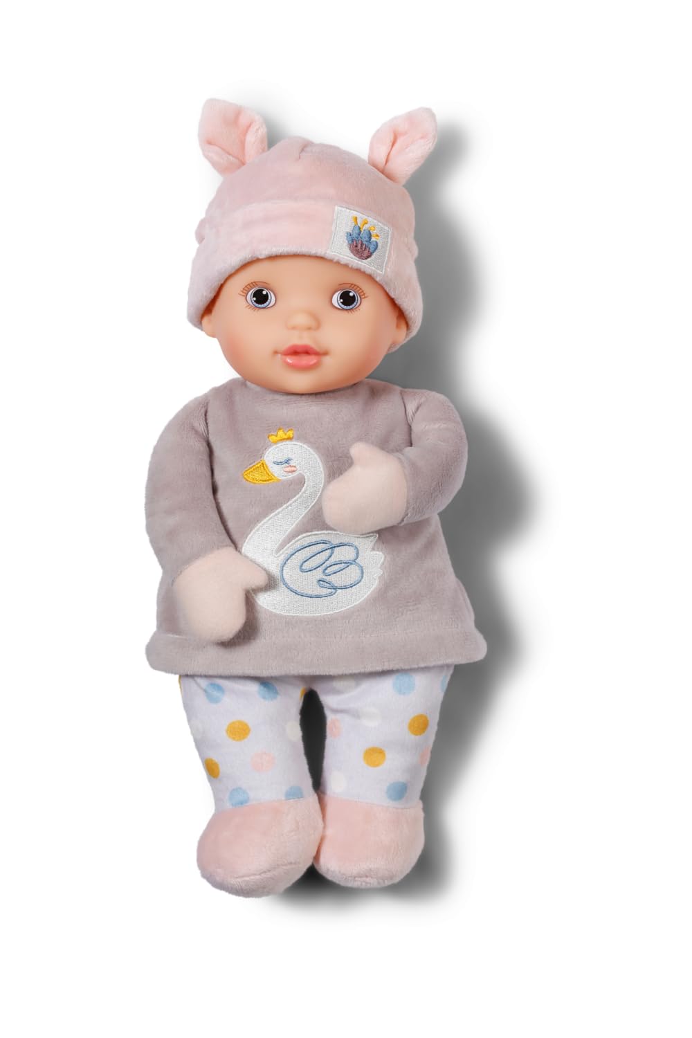 Baby Annabell Sweetie Mauve Soft Body Doll with Rattle | 30cm | Suitable from Birth