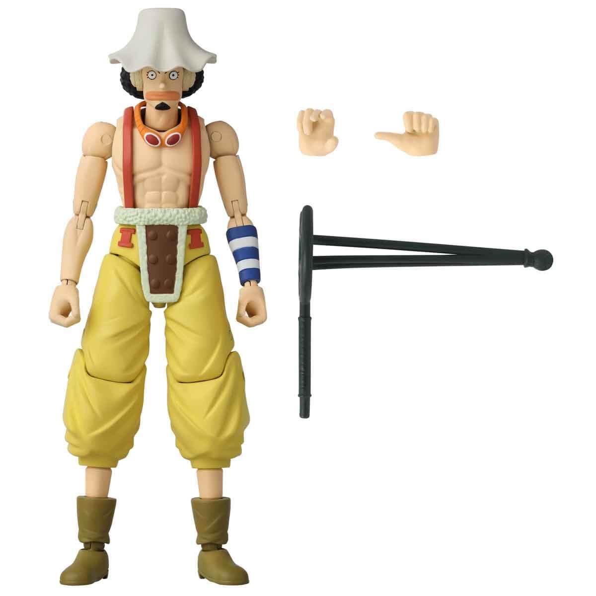 Usopp Action Figure - 17cm Articulated Pirate Toy with Slingshot & Accessories 6