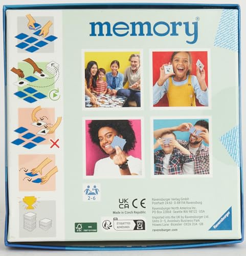 Ravensburger Paw Patrol Mini Memory Game - Matching Card Game for Kids