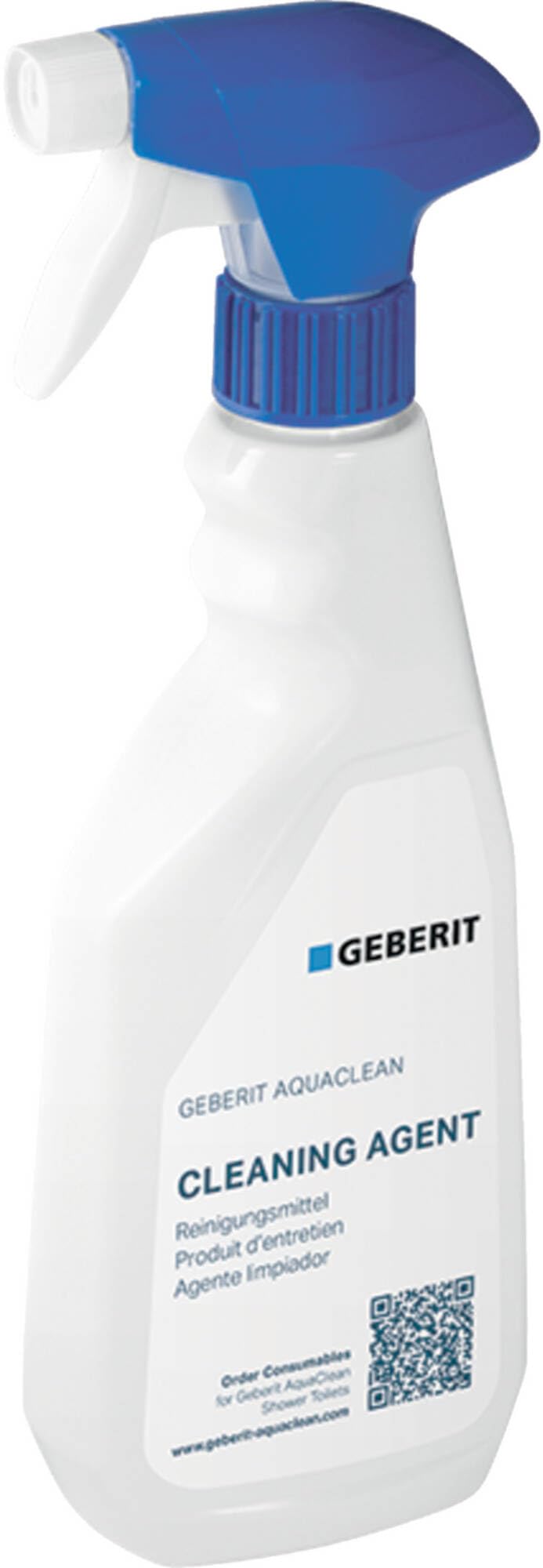 Geberit Aqua Clean Cleaner - For Shower Toilets | 500 ml Lemon Scent