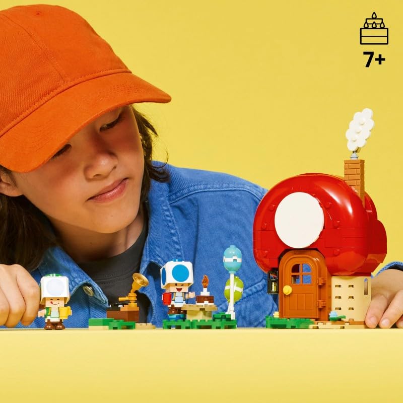 LEGO Super Mario Party at Toad's House Building Set 72041 for Ages 7+ | Includes 2 Figures