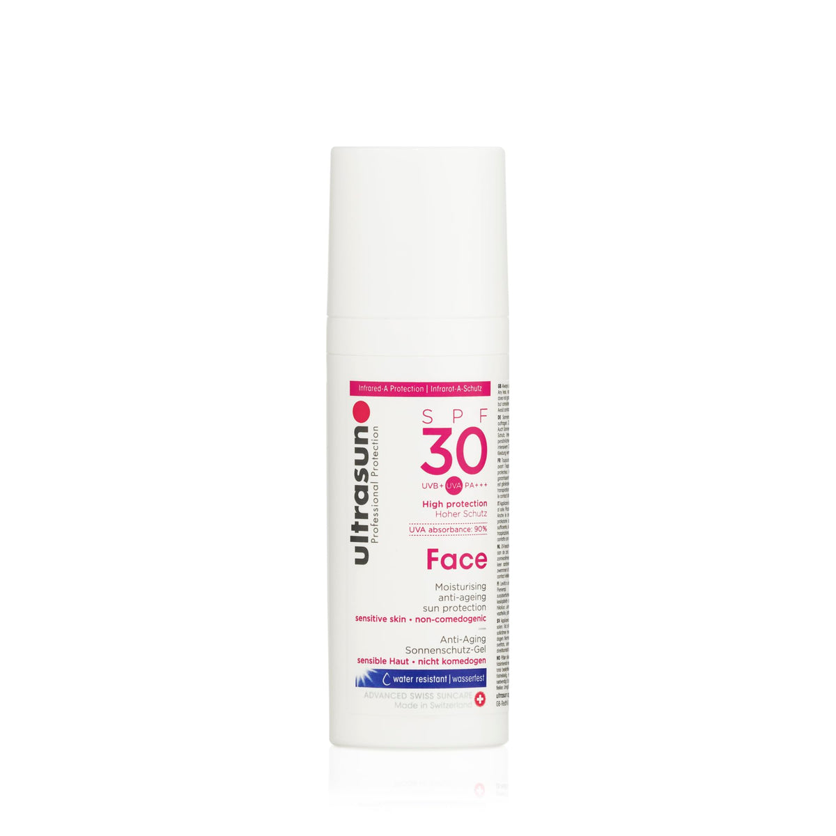 ultrasun Face Anti-Ageing Sun Protection SPF30 - Broad Spectrum UVA/UVB Protection | 50 ml | Unscented
