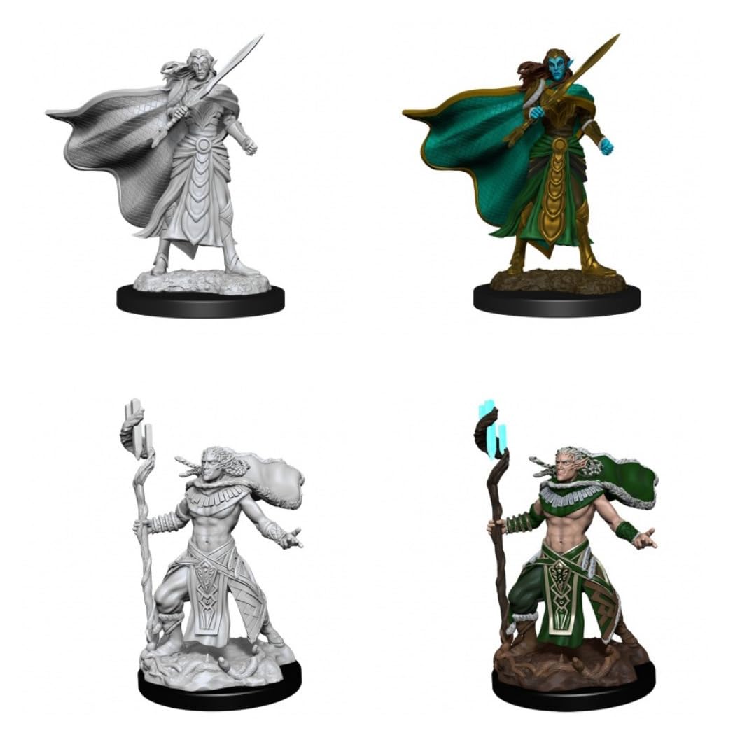 WizKids Magic the Gathering Unpainted Miniatures Figure #7 (6 Units) Plastic