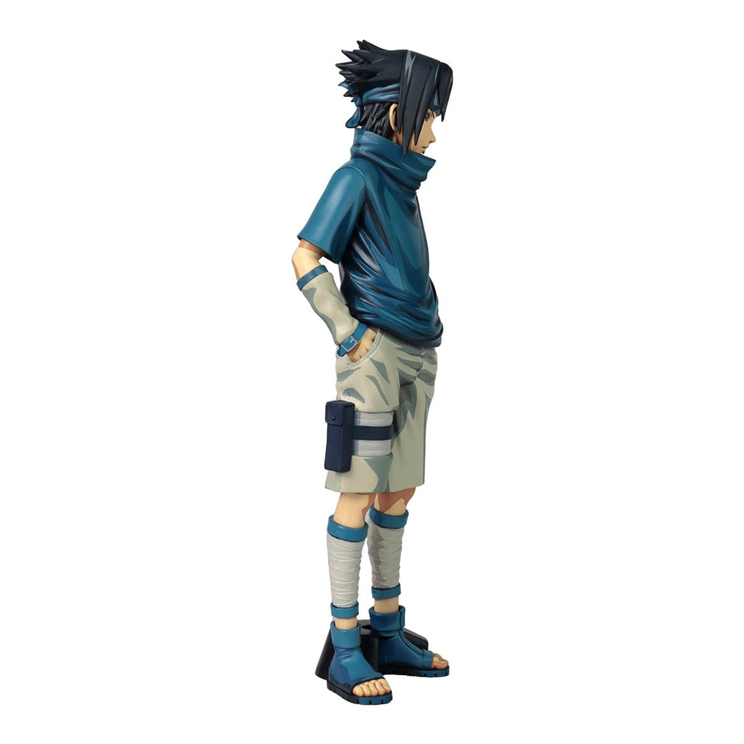 Banpresto 19193 Naruto Grandista Uchiha Sasuke #2 Figure - 7.62 x 7.62 x 22.86 cm, Multicolored, Durable Plastic Anime Collectible