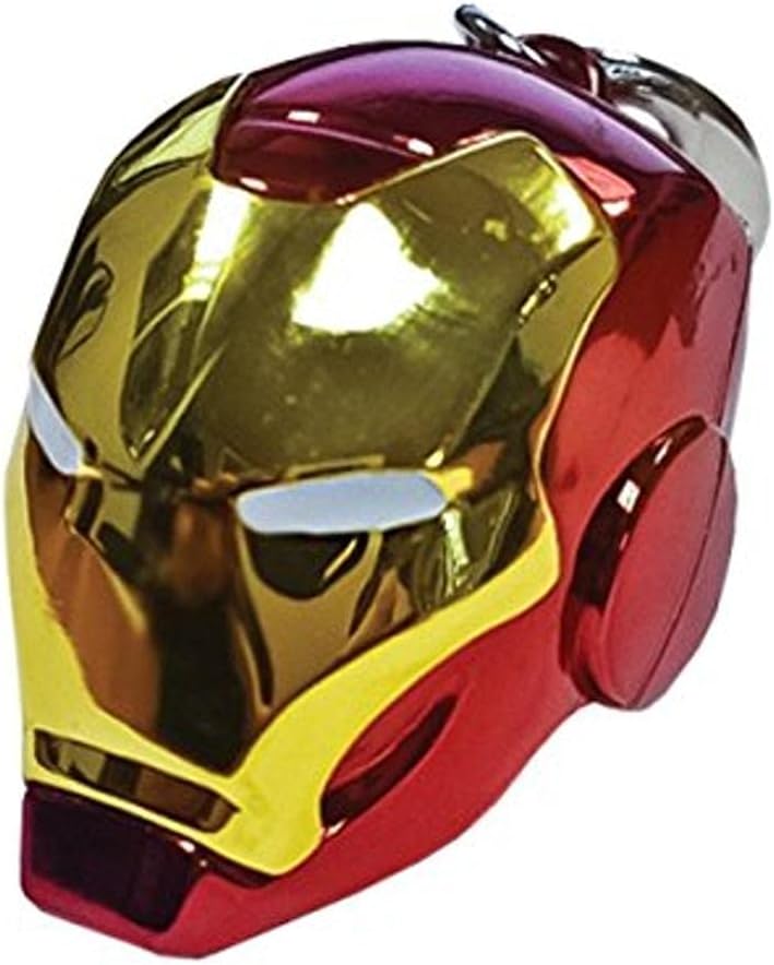 SeDi Iron Man Helmet Keychain - Metallic Keyring (SMK002)