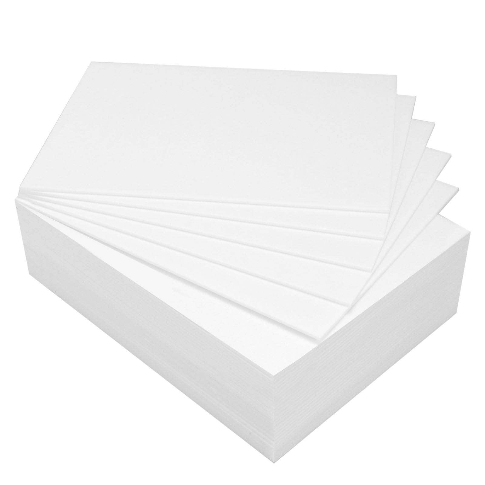 ASelected Foam Boards - 10 Pack White Sheets | 280x355mm Size | 5mm Thick 1