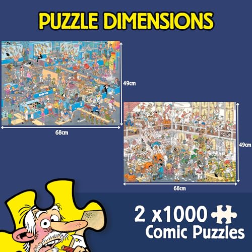 Jan Van Haasteren DIY Shop & Renovation Project - 2 x 1000 Piece Adult Puzzle Set 7