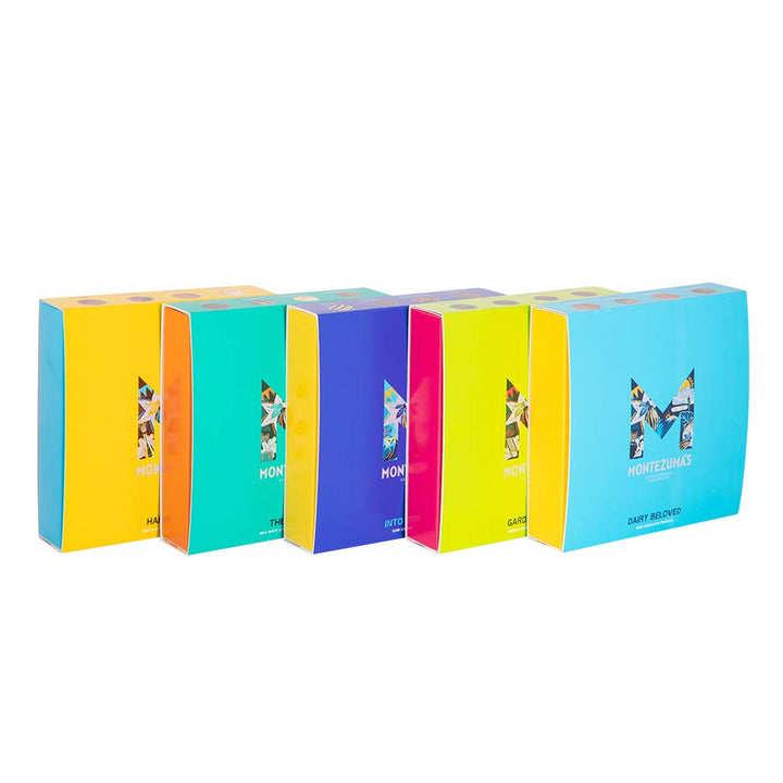 Montezuma's The Grand Milk, White & Dark Chocolate Truffle Collection - 16 Truffles, Gluten-Free, 220g