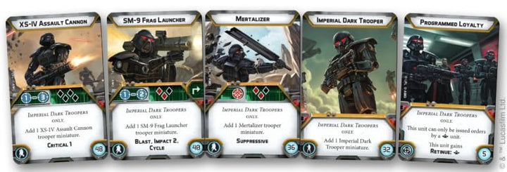 Atomic Mass Games Star Wars Legion Dark Troopers Expansion
