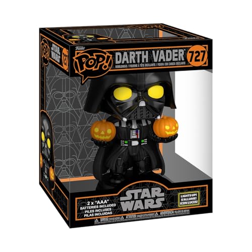 Funko Pop! Super Star Wars - Darth Vader Vinyl Figure with Lights & Sounds (SFX)