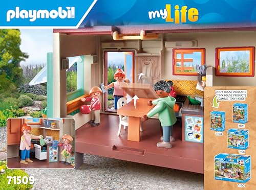 Playmobil Tiny House Playset - 160-Piece Detailed Home with Figures & Accessories for Ages 4+ 15
