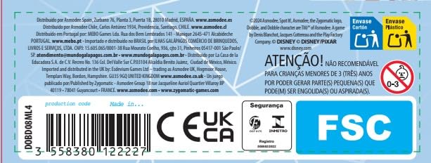 Asmodee Disney Dobble Family Card Game for 2-8 Players, Ages 6+, 15-Minute Playtime 3