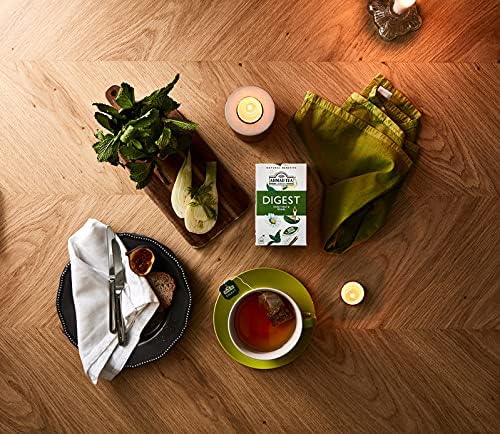 Ahmad Tea Digest Infusion - Sweet Mint & Fennel Herbal Tea with Biotin - 20 Teabags 6