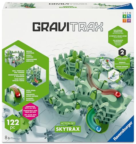 Ravensburger GraviTrax Action-Set M SkyTrax Marble Run | STEM Toy for Ages 8+ | 120+ Elements 2
