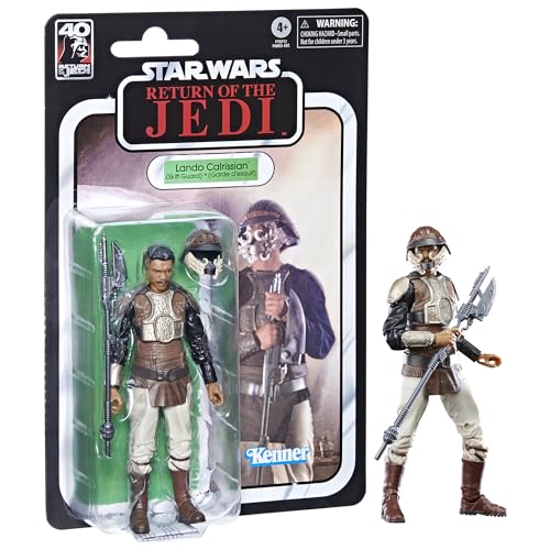 Hasbro Star Wars The Black Series Return of the Jedi - Lando Calrissian 6-Inch Action Figure (F7077)