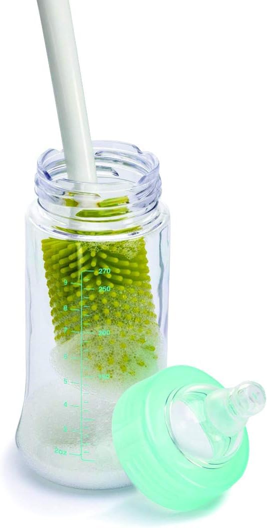 Joie - Silicone Bottle Brush for Water Bottles, Non-Scratch Cleaning Brush 3