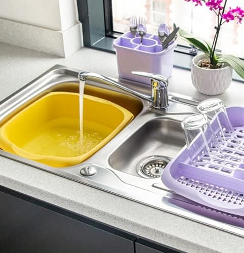 Addis - 9.5L Large Rectangular Bowl Yellow