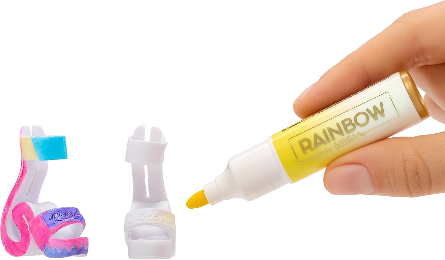 Rainbow High Air Brush & Create DIY Fashion Doll with Airbrush Kit