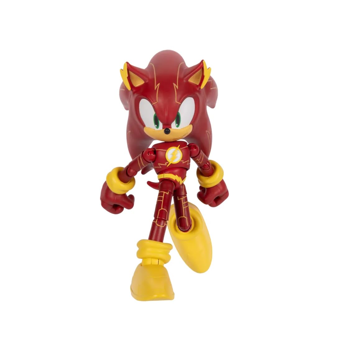 Sonic The Hedgehog DC Crossover Sonic as The Flash Action Figure | 5" / 13cm | 22 Points of Articulation 1