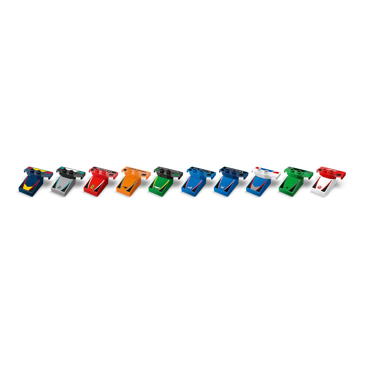LEGO DUPLO Town F1 Team Race Cars & Drivers Building Toy - 2+ Year Olds 2