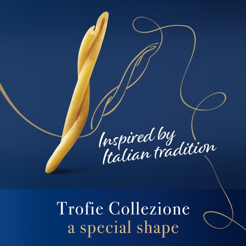 Barilla Trofie – Authentic Italian Pasta Made with Durum Wheat Semolina – 500g 4