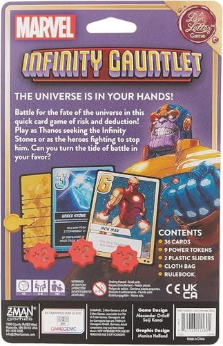 Z-Man Games Marvel Infinity Gauntlet: A Love Letter Game 7