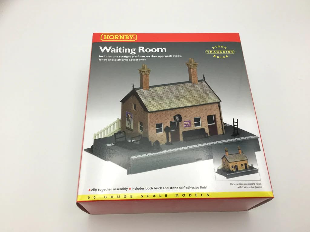 Hornby R8001 00 Gauge Waiting Room with Platform Accessories 3