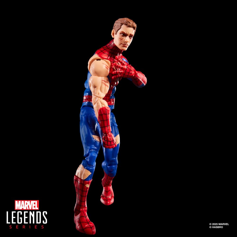 Marvel Legends Series Magic: The Gathering Battle-Damaged Spider-Man Action Figure 7